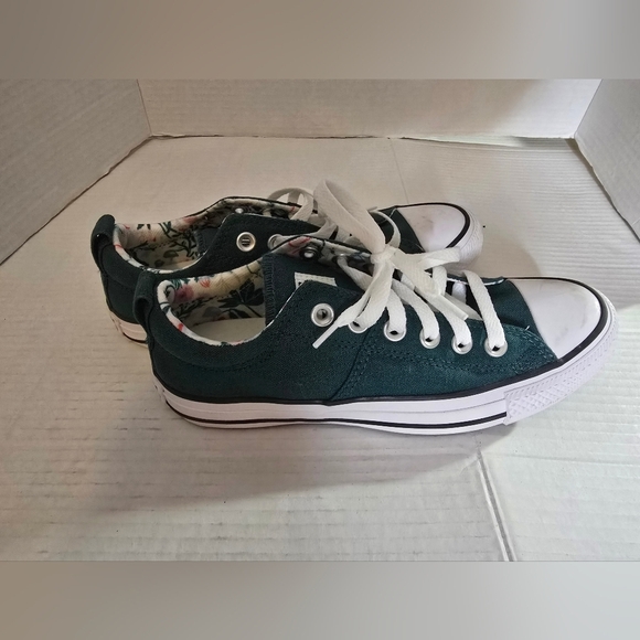 Converse All Star Teal Sneakers Size 7 - Picture 4 of 6